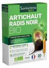 Santarome Bio Artichaut Bio Radis Noir Bio 20 Ampoules