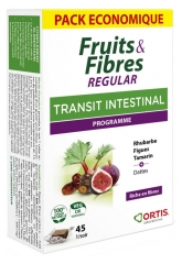 Ortis Fruits &amp; Fibres Regular 45 Cubes à Mâcher