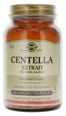 Solgar Extract of Aerial Part of Centella 100 Vegetable Capsules