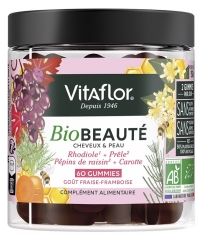 Vitaflor Bio Beauté Cheveux &amp; Peau 60 Gummies
