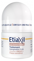 Etiaxil Traitement Détranspirant Confort+ Aisselles Peaux Sensibles Roll-On 15 ml