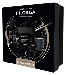 Laboratoires Filorga - [ GLOBAL-REPAIR EYES & LIPS ] Specially formulated  to treat wrinkles, firmness, radiance, dark circles and puffiness with an  additional anti-ageing , nutrition action on the lip contour. GLOBAL