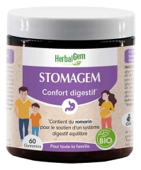 HerbalGem Stomagem Organic 60 Gummies