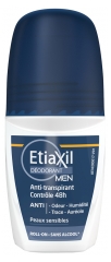 Etiaxil Déodorant Men Anti-Transpirant Contrôle 48H Roll-On 50 ml