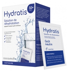 Hydratis 50+ Solution de Réhydratation 16 Sachets - Arôme : Neutre