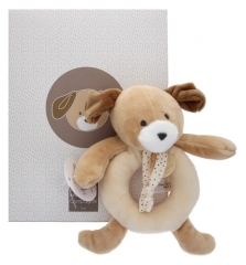 Pli&scaron;asta igrača Doudou et Compagnie R&eacute;glisse pes Doudou s hrkajočim zvončkom