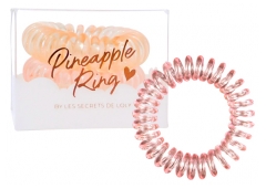 Les Secrets de Loly Pineapple Ring Pink Elastic Band 3 Elastic Bands