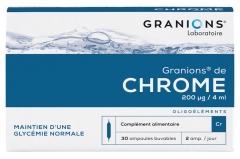 Granions Crom 200 &micro;g 30 Fiole
