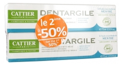 Cattier Dentargile Atgaivinanti Dantų Pasta, 2 x 75 ml