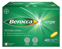 Berocca Energy 40 Tablets to Swallow