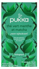 Pukka Matcha Minze Grüner Tee Bio 20 Sachets