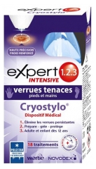 Novodex Expert 1.2.3 Intensiv Hartnäckige Warzen Cryostylo 50 ml