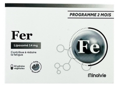Minolvie Liposomal Jern 60 Kapsler