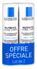 La Roche-Posay Nutritic Lippen Pack von 2 x 4,7 ml