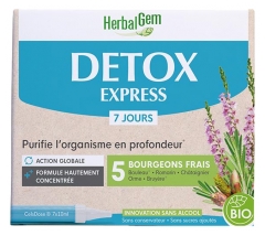 HerbalGem Detoks Ekspres 7 Monodoznih Vsebina