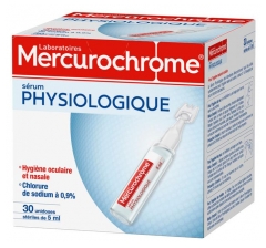 Mercurochrome Physiological Serum 30 Single Doses
