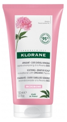 Klorane Apaisant - Cuir Chevelu Sensible Après-Shampoing à la Pivoine 150 ml