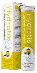 Hydratis Solution d\'Hydratation 20 Pastilles Effervescentes - Arôme :  Citron Fleur de Sureau