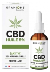 Granions Huile CBD 5% 10 ml