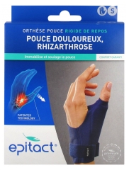 Epitact Orthèse Pouce Rigide de Repos Pouce Douloureux Rhizarthrose Main Gauche