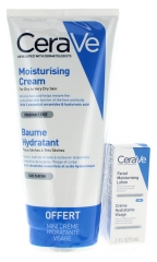 CeraVe Baume Hydratant 177 ml + Crème Hydratante Visage 3 ml Offerte