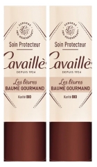 Rogé Cavaillès Les Lèvres Baume Gourmand Lot de 2 x 5,5 ml