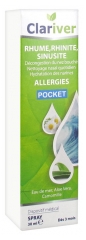 Clariver Rhume, Rhinite, Sinusite, Allergies Spray Nasal Pocket 30 ml