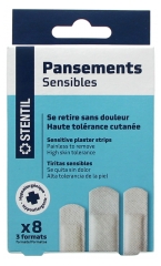 Stentil Apósitos Sensibles 8 Unidades