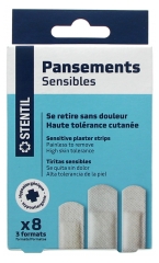 Stentil Sensitive Plasters 8 Units
