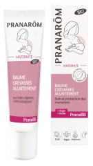 Pranarôm PranaBB Baume Crevasses Allaitement Bio 15 ml