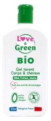 Love & Green Organiczny Płyn do Mycia Włosów i Ciała 500 ml