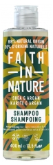 Șampon Faith In Nature cu Shea și Argan pentru Păr Uscat p&acirc;nă la Foarte Uscat 400 ml