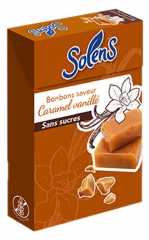 Solens Bonbons Sans Sucres Saveur Caramel Vanillé 50 g