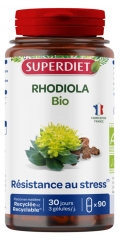 Superdiet Organic Rhodiola 90 Capsules