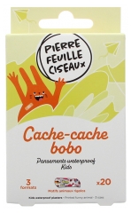 Sax Sten Papper Vattent&auml;ta Barnpl&aring;ster 20 Pl&aring;ster