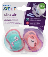 Avent Ultra Air 2 Sucettes dai 18 Mesi in su