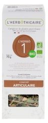 L'Herbôthicaire L'Herbô 1 Confort Articulaire Complexe de Plantes pour Tisane Bio 70 g