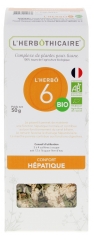 Herb&ocirc;thicaire L'Herb&ocirc; 6 Za Jetra Kompleks Zeli&scaron;čni Čaj Bio 50 g
