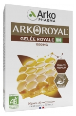 Arkopharma Arko Royal Treasure of the Hive Royal Jelly 1500mg Bio 20 Phials