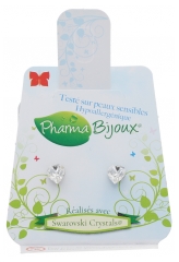 Pharma Bijoux Hypoalergenn&iacute; n&aacute;u&scaron;nice Srdce Crystal 5 mm