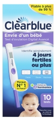 Clearblue Digital Ovulation Test 4 Days 10 Units