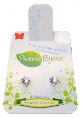 Pharma Bijoux Hypoallergenic Earrings Xirius Crystal 5.3 mm