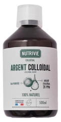 Aquasilice Coloidal de Plata 20 ppm 100% Natural 500 ml