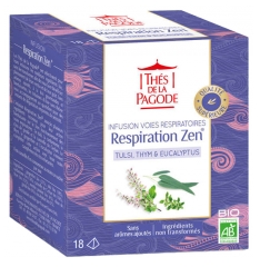 Herbaty Pagoda Organiczny Napar Oddechowy Zen 18 Saszetek