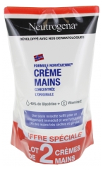 Crème Mains Hydratante Concentrée Lot de 2 x 50 ml
