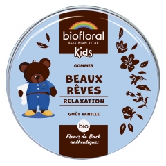 Biofloral Kids Gommes Beaux Rêves Relaxation Bio 45 g