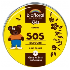 Biofloral Kids Gumijasti bonboni SOS Pomoč Bio 45 g