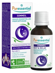 Puressentiel Miego Eteriniai Aliejai Difuzijai 30 ml