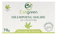 Estigreen Shampoing Solide au Chanvre 70 g
