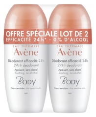 Avène Body 24H Deodorant 2 x 50ml